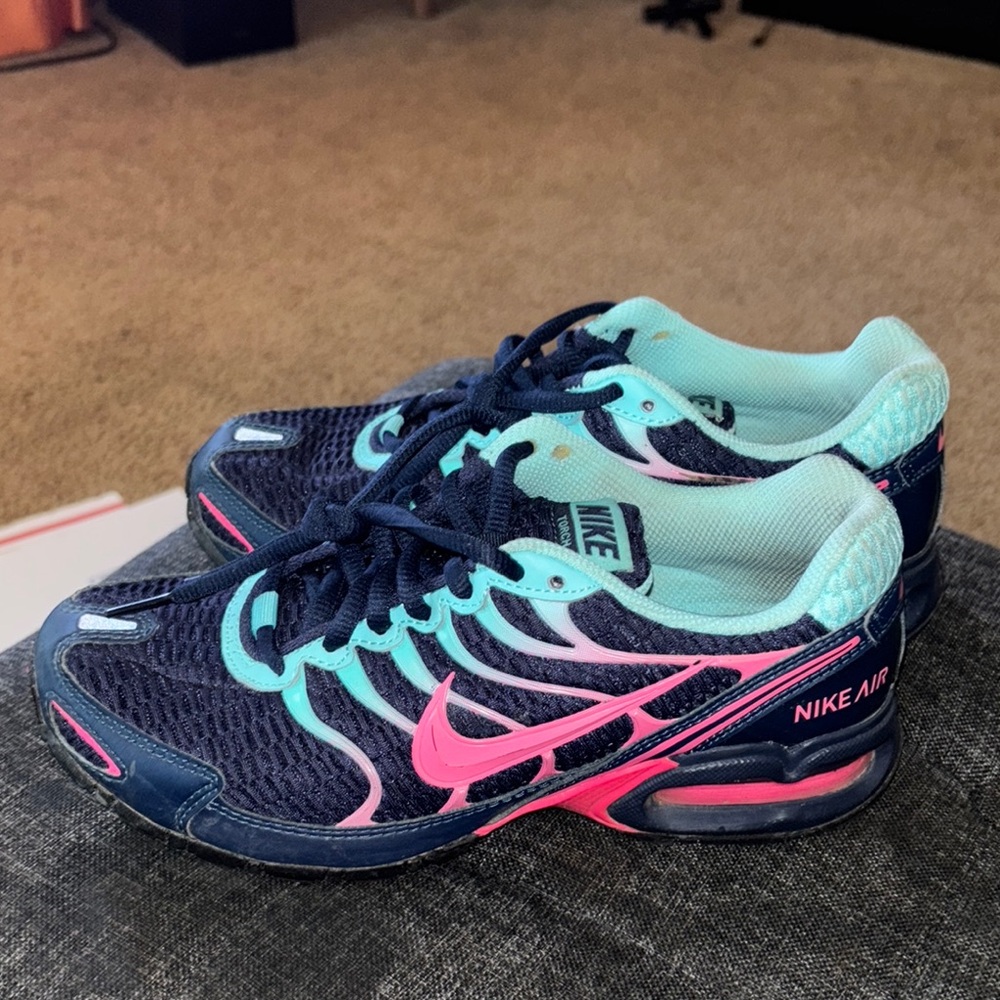 Nike Blue and Pink Athletic Shoes Performance Mesh